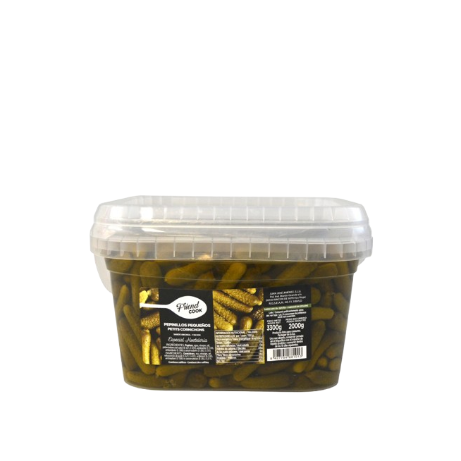 PEPINO PEQUEÑO S/ANCHOA 200/400 FRIENDCOOK C/3,3KG
