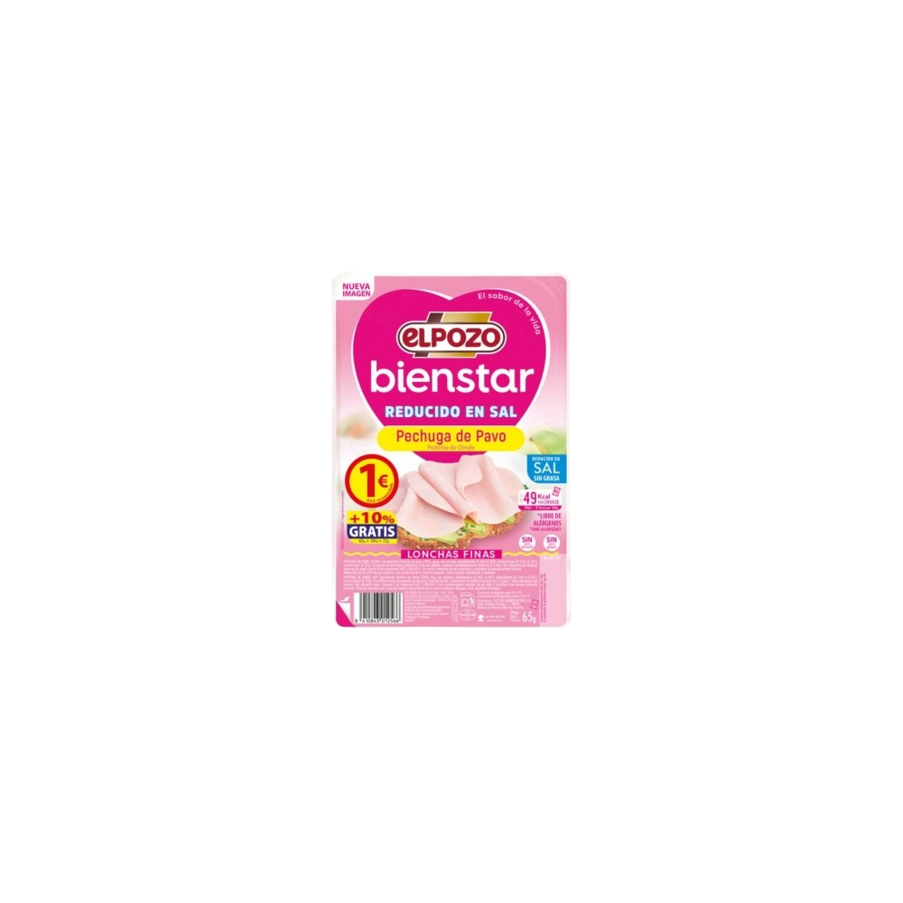 PECHUGA PAVO POZO LON- SAL (1€) C/15620 B/65.G