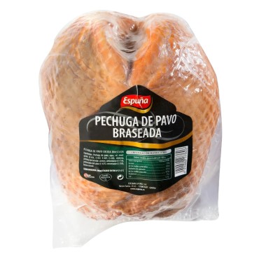 PECHUGA PAVO ESPUÑA BRASEADA LONCHA C/8871 B/125 G