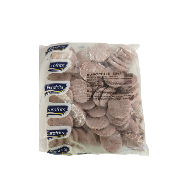 HAMBURGUESA MINI 27 GR EUROFRITS B/2 KG