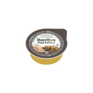 PATE IBERITOS HIGAD C/IBERICO PORC 46G (OJO) C/36U