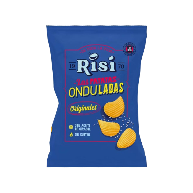 PATATAS FRITAS RISI SABOR CASERO B/125GR
