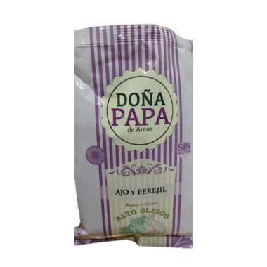 PATATAS FRITAS DOÑA PAPA AJO Y PEREJIL B/120GR