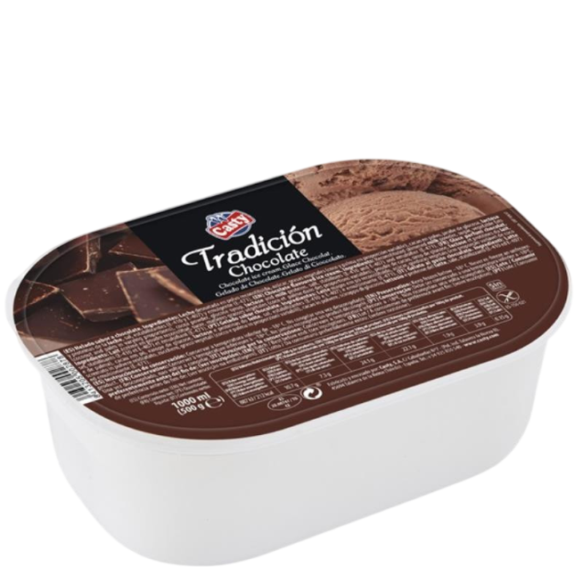 HELADO CASTY TRADICION CHOCOLATE  T/1000ML