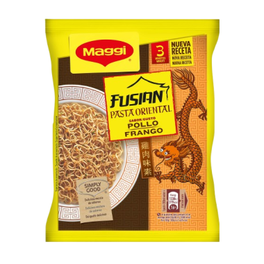 PASTA ORIENTAL MAGGI SABOR POLLO PAQUETE 71GR