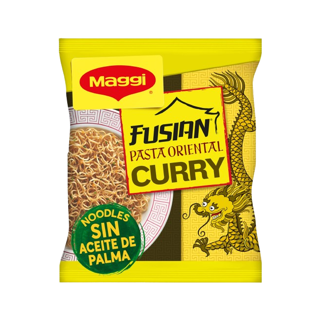 PASTA ORIENTAL MAGGI SABOR CURRY PAQUETE 71GR