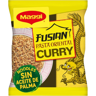 PASTA ORIENTAL MAGGI SABOR CURRY PAQUETE 71GR
