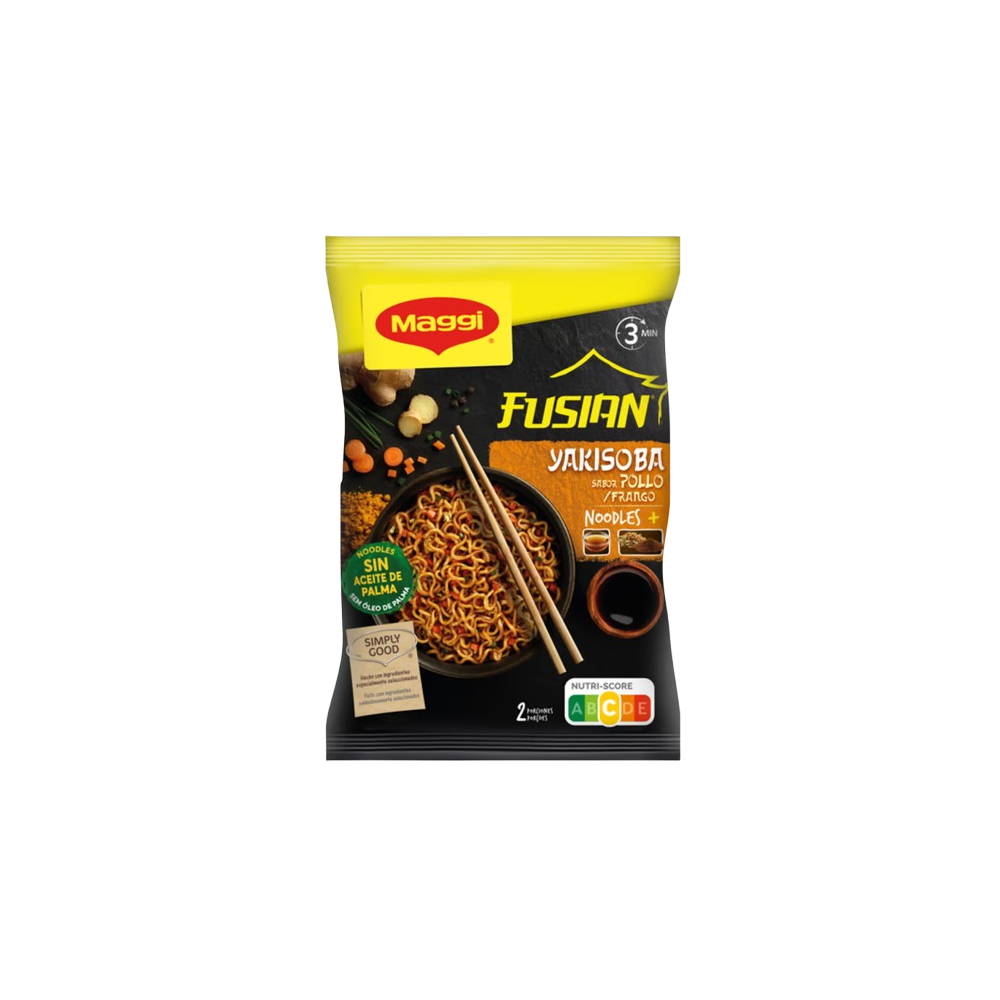 PASTA ORIENTAL MAGGI NOODLE YAKISOBA POLLO 120G