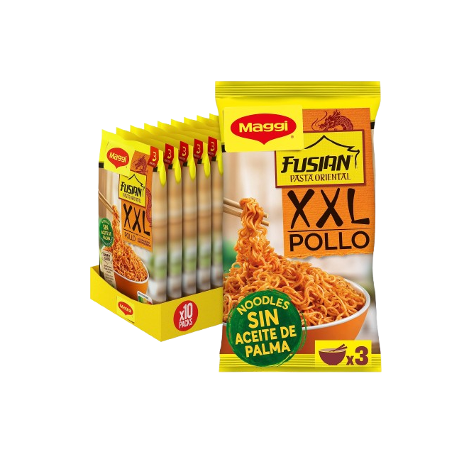 PASTA ORIENTAL MAGGI NOODLE POLLO XXL F/H 185G