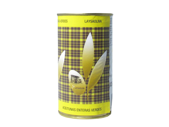 ACEITUNA L/OLIVA VERDE ENTERA LATA 4.7 KG