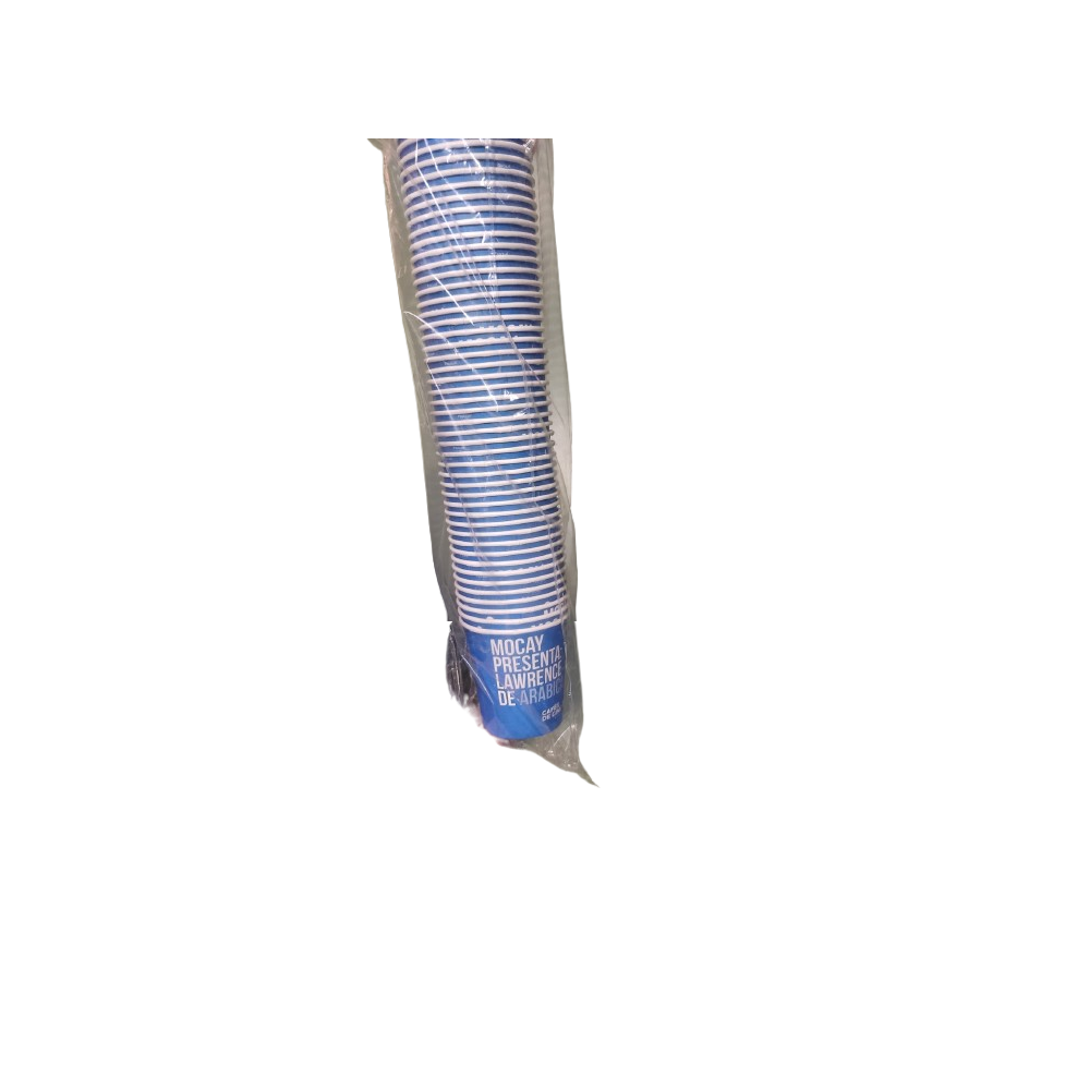 VASO  N/RET MOCAY AZUL SP4 126.ML.MANGA 50.UD.