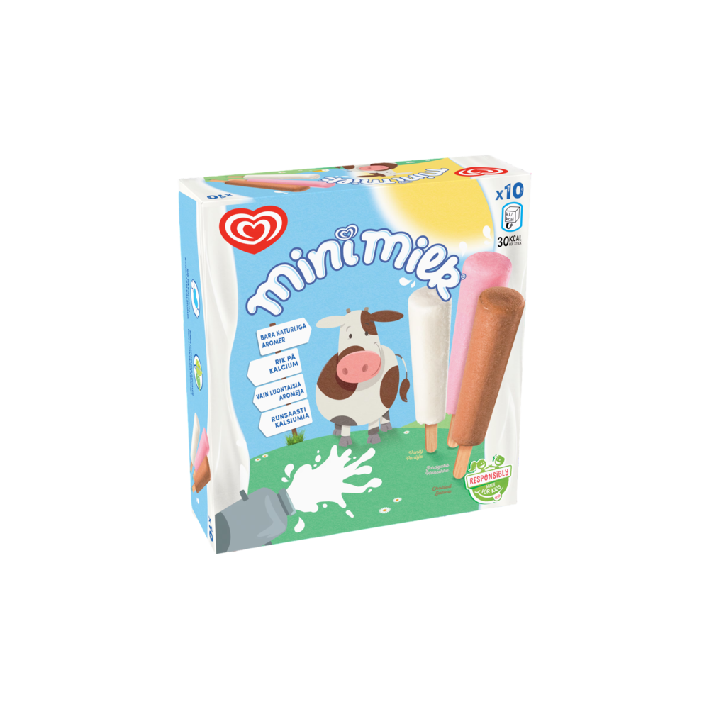 HELADO FRIGO MINIMILK MIX P/10U