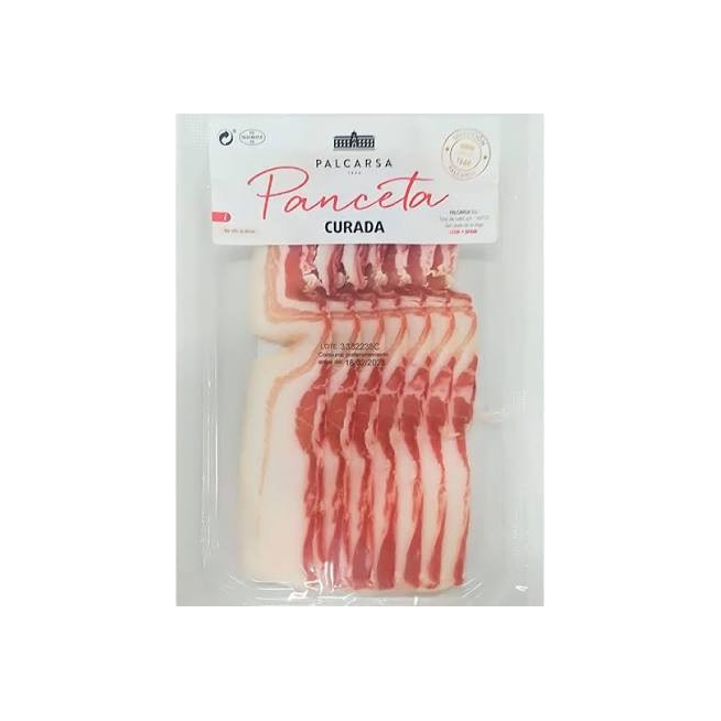 PANCETA CURADA PALCARSA LONCHA S/90 GR