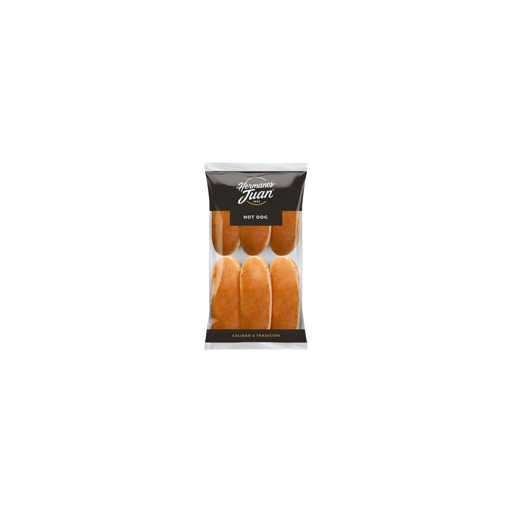 PAN DULCESOL H. JUAN HOT DOG 12UD B/660 GR