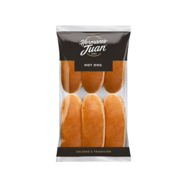 PAN DULCESOL H. JUAN HOT DOG 12UD B/660 GR