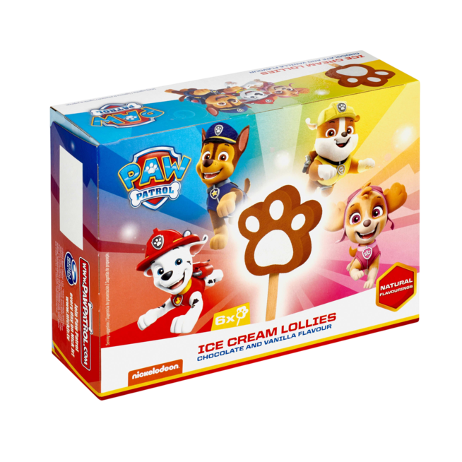 HELADO NORDWIK PATRULLA CANINA P/6U