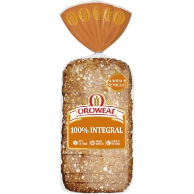 PAN BIMBO OROWEAT 100% INTEGRAL 550 GR