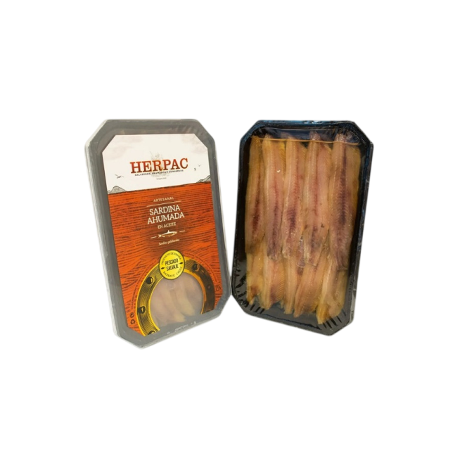 HERPAC SARDINA AHUMADA.BANDEJ/500 GR