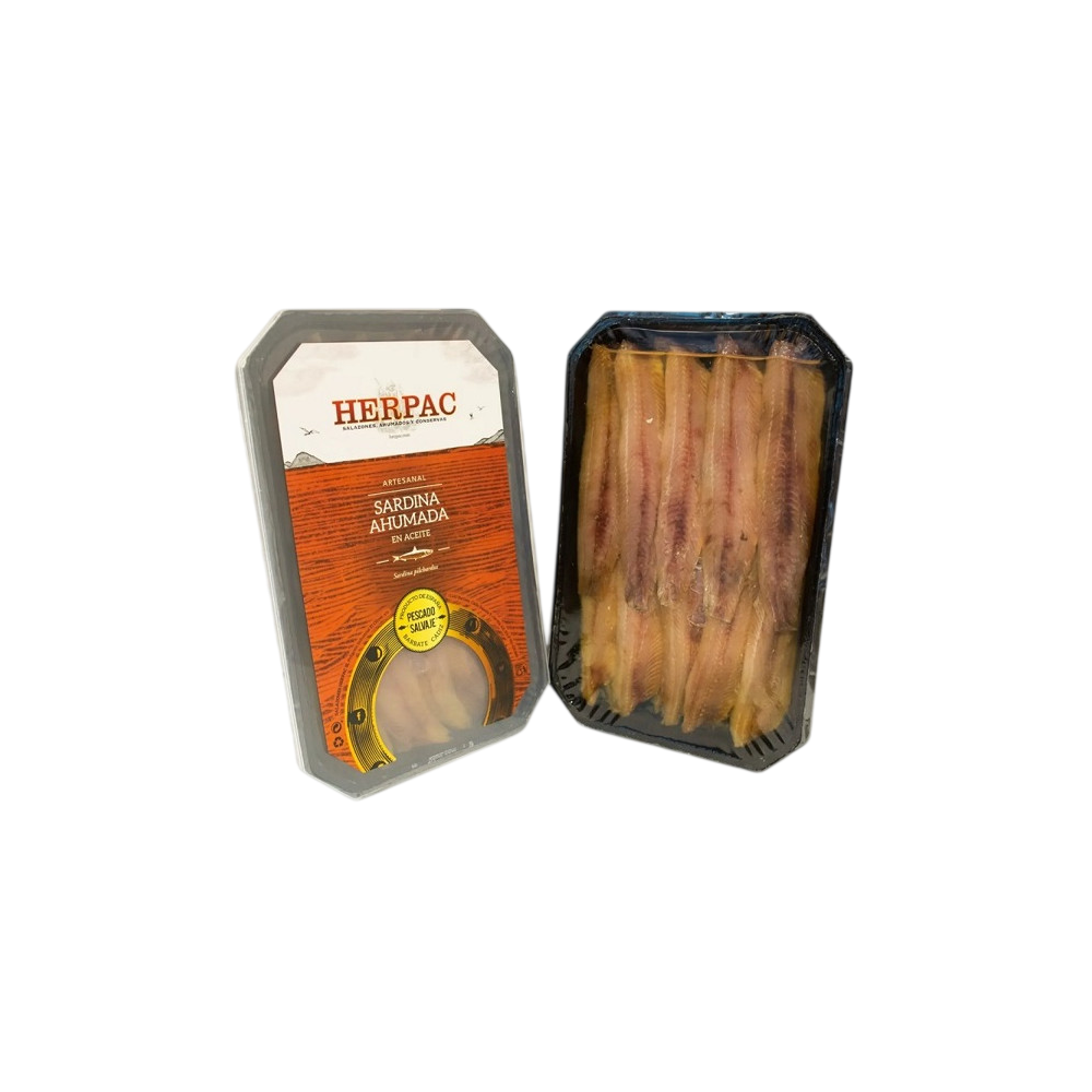 HERPAC SARDINA AHUMADA.BANDEJ/500 GR