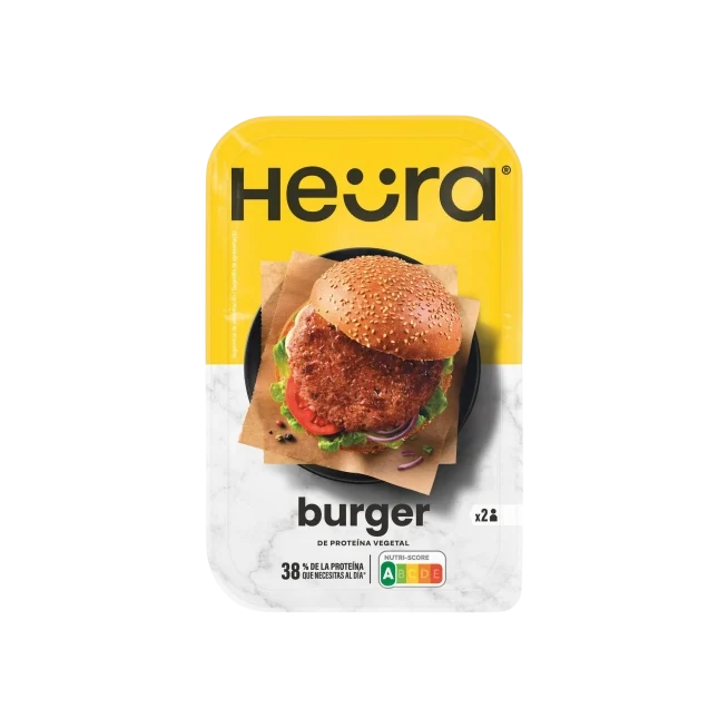 HEURA HAMBURGUESAS ORIGINALES P/2UD 200GR