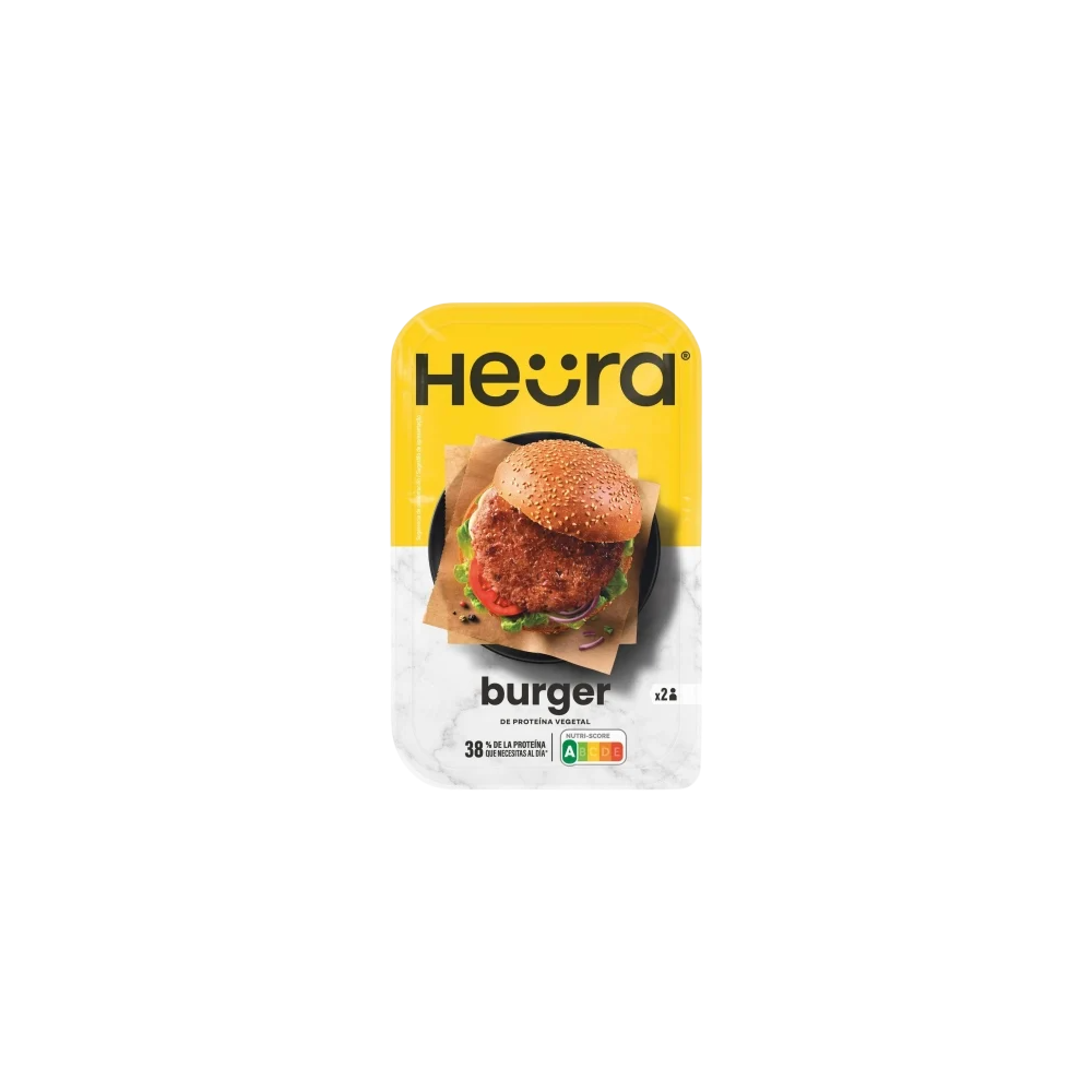 HEURA HAMBURGUESAS ORIGINALES P/2UD 200GR