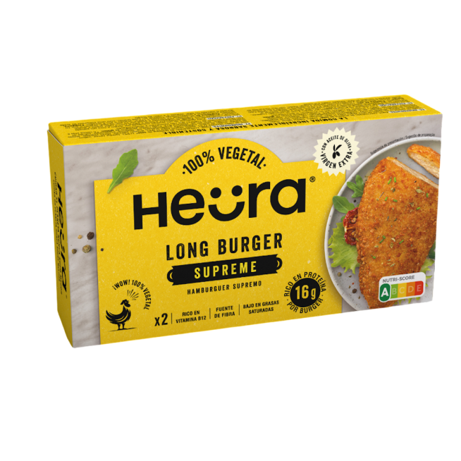 HEURA LONG BURGUER SUPREME P/210GR
