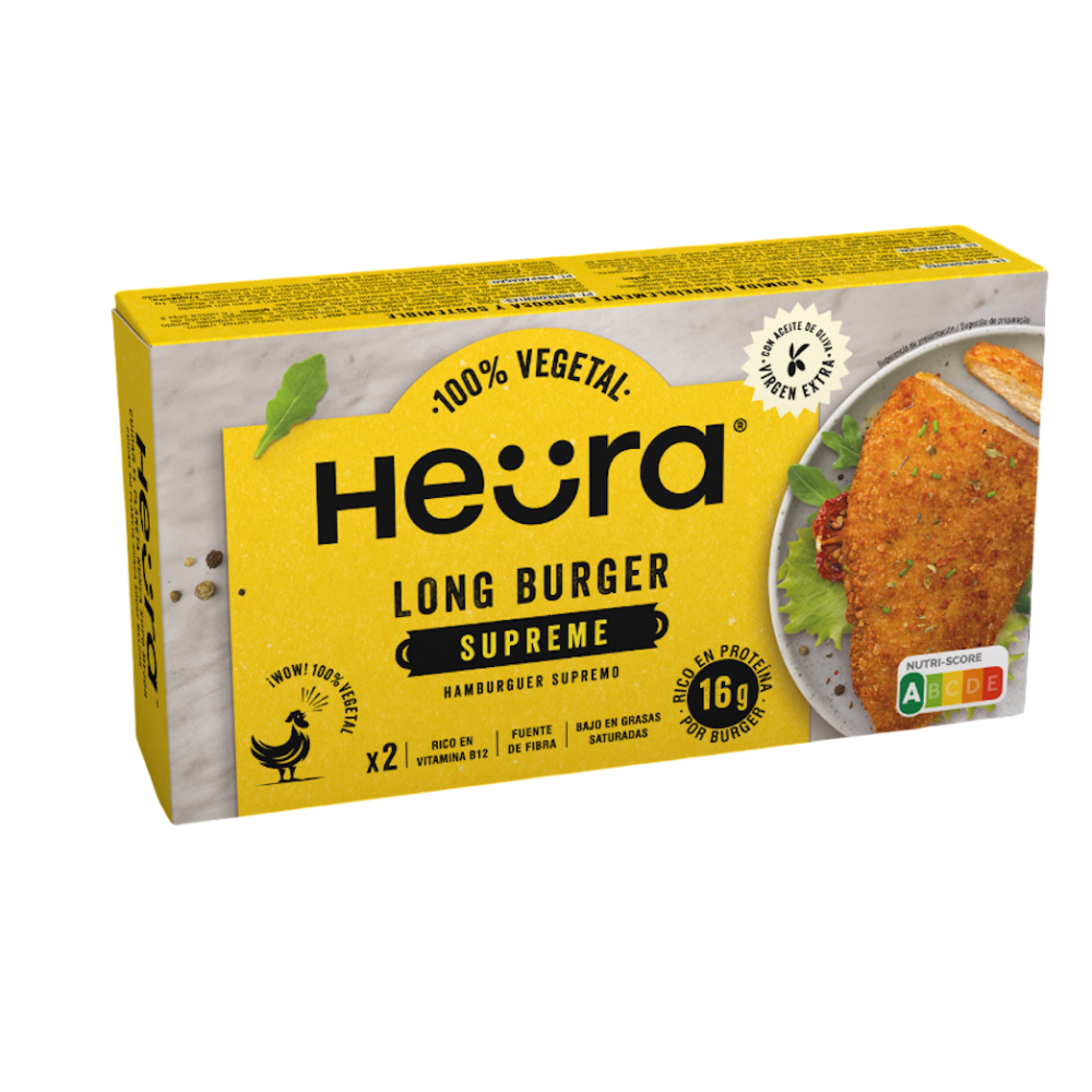 HEURA LONG BURGUER SUPREME P/210GR