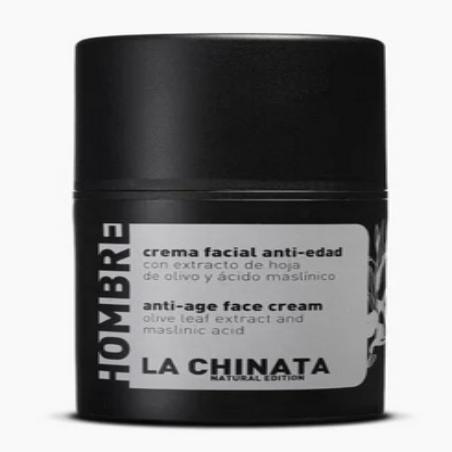 CREMA FACIAL ANTI-EDAD HOMBRE LA CHINATA 50 ML