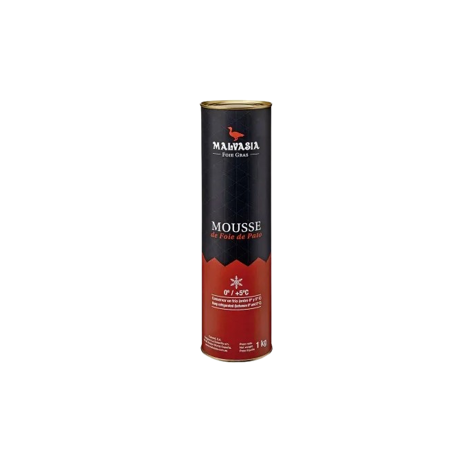 MOUSSE FOIE GRAS PATO MALVASIA BARQUETA/950.GR