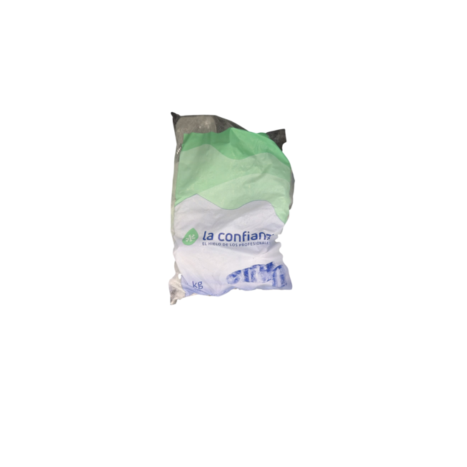 HIELO CUBITOS MACIZO+70GR.CONFZ.B/2 KG