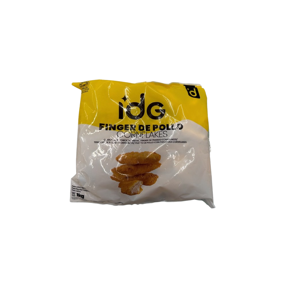 IDG.POLLO SOLOMILLO/FINGER+CORNFLAKES/B/1.KG.