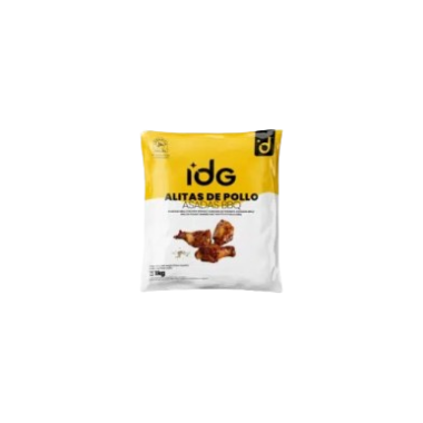 IDG.POLLO ALITAS ASADAS/BARBACOA BOLS/1 KG