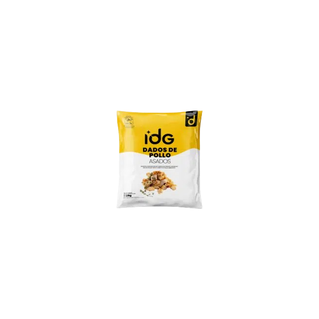 IDG.POLLO DADOS ASADOS PECHUGA B/2.50.KG.