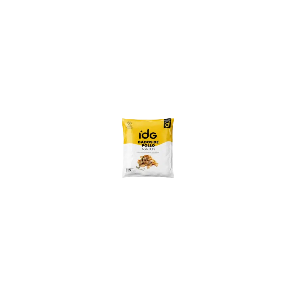 IDG.POLLO DADOS ASADOS PECHUGA B/2.50.KG.