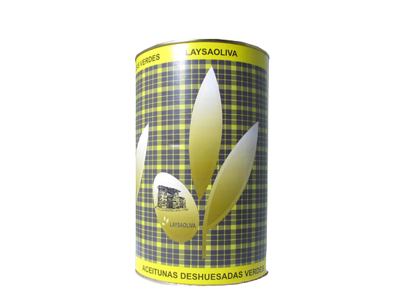 ACEITUNA L/OLIVA VERDE DESHUESADA LATA 4.700 KG