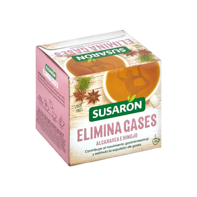 INFUSION SUSARON ELIMINA GASES P/10 UD