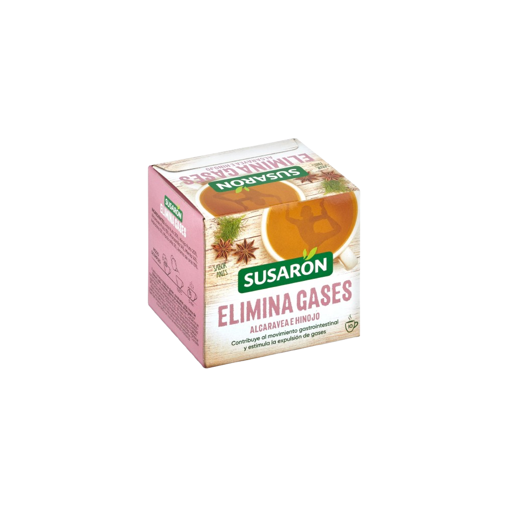 INFUSION SUSARON ELIMINA GASES P/10 UD