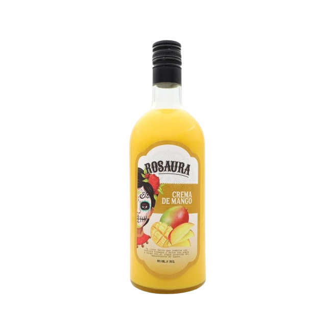 LICOR CREMA TEQUILA MANGO ROSAURA 15º BOTELLA70CL