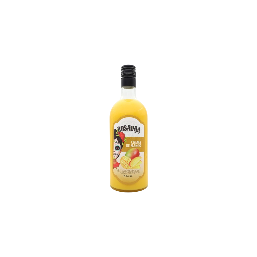 LICOR CREMA TEQUILA MANGO ROSAURA 15º BOTELLA70CL