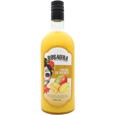 LICOR CREMA TEQUILA MANGO ROSAURA 15º BOTELLA70CL