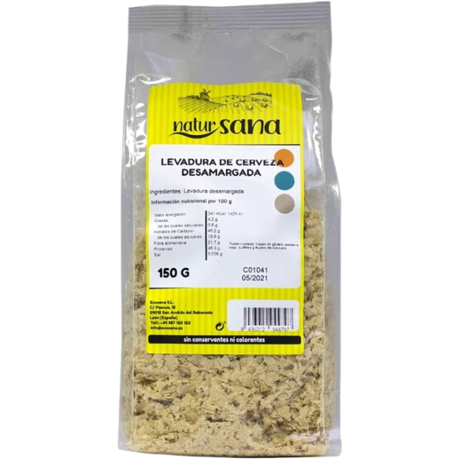 LEVADURA NATURSANA DE CERVEZA DESAMARGADA  B/150GR