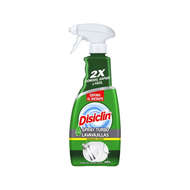 LAVAVAJILLAS DISICLIN VERDE TURBO CONCENT. B/750ML