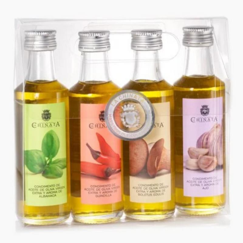 ESTUCHE ACEITE 4 CONDIMENTOS L/CHINATA 100.ML