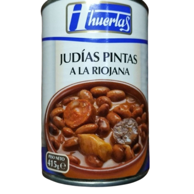 JUDIAS PINTAS A LA RIOJANA CAMINITO L/415 GR