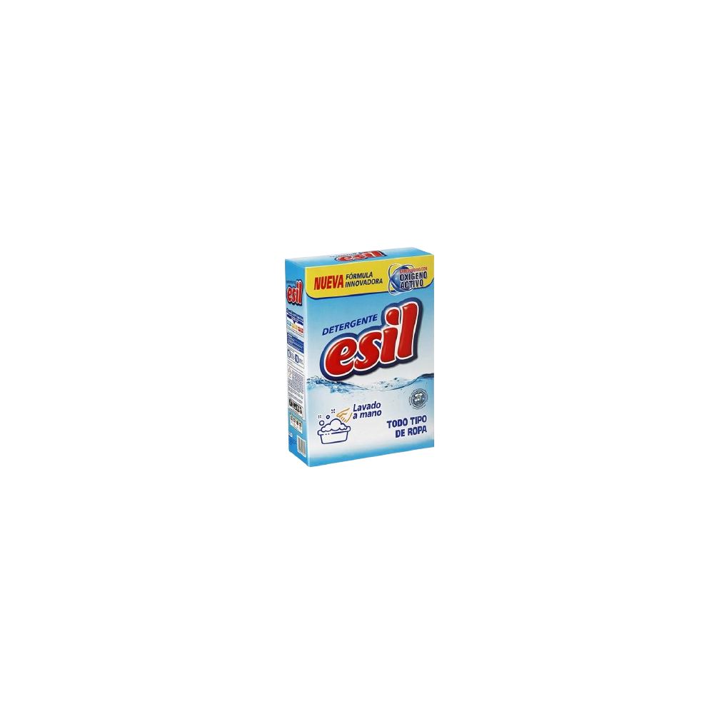 DETERGENTE  ESIL LAVADO A MANO PAQUETE 650GR.