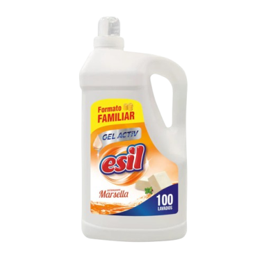 DETERGENTE  ESIL LIQ. MARSELLA 100 LAVADOS 5 LITRO