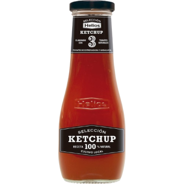 KETCHUP HELIOS T/C 330 GR