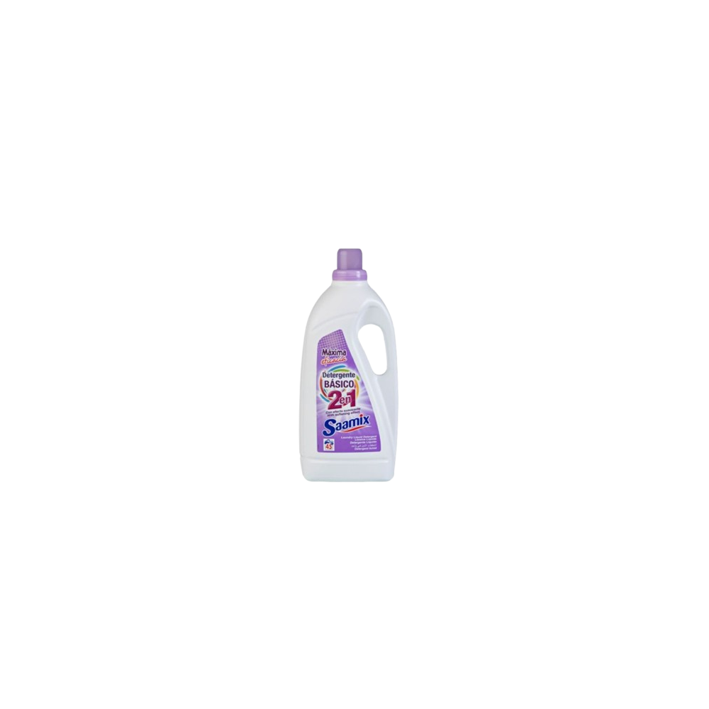 DETERGENTE SAAMIX BASICO LIQ. 2EN1  GFA/45 LAV.