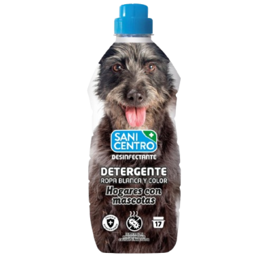 DETERGENTE SANICENTRO HOGAR C/MASCOTA 14 LAV. 1 L.