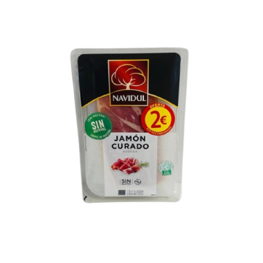 JAMON CURADO BODEGA NAVIDUL LONCHAS 95GR